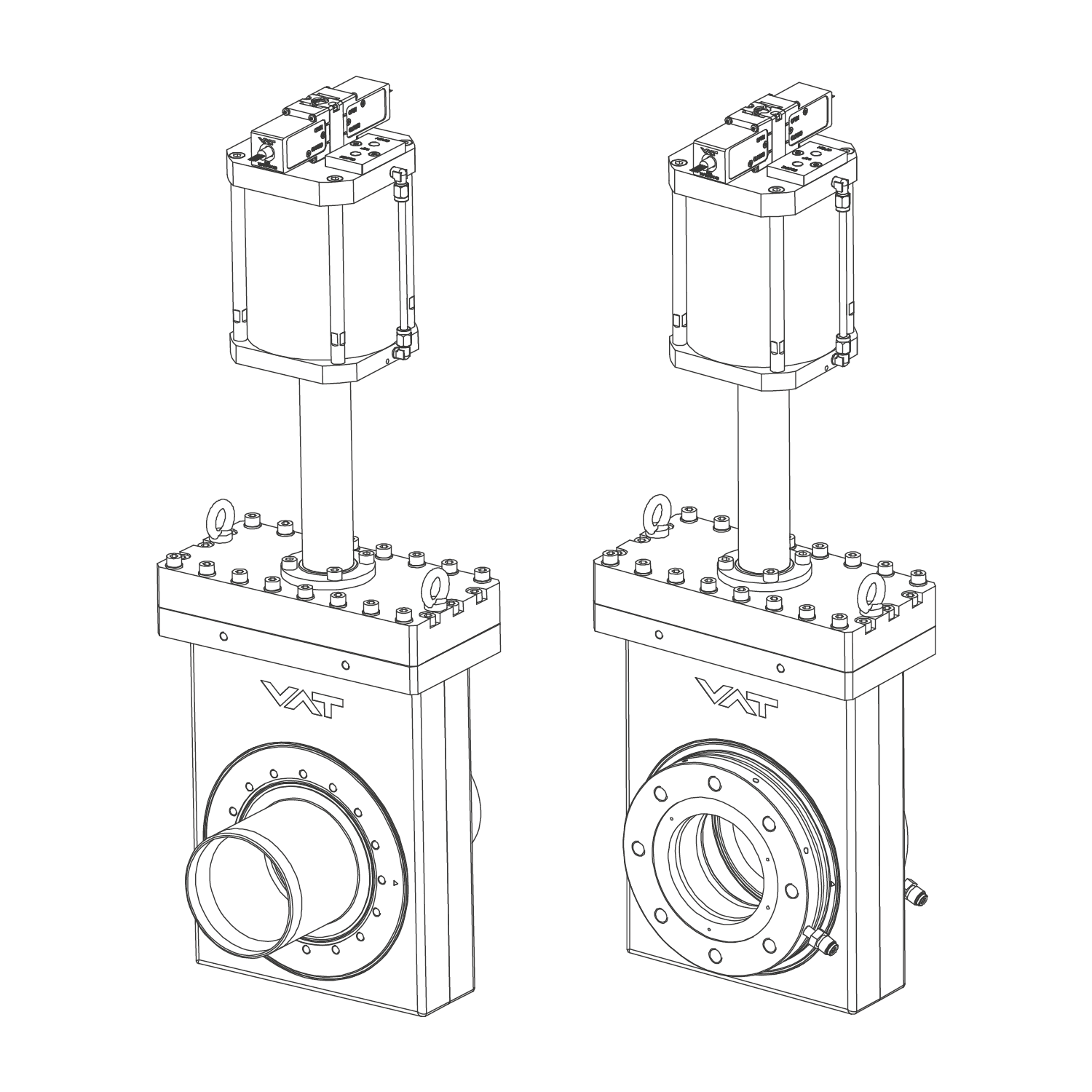 ITER Type 1 - UHV-Ganzmetallschieber