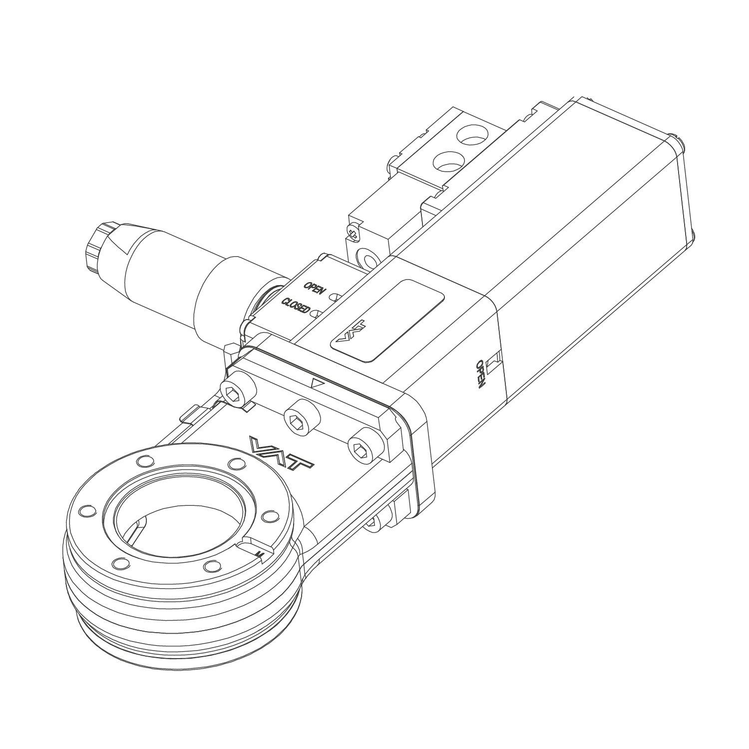 ITER Type 31 - UHV-Schieber