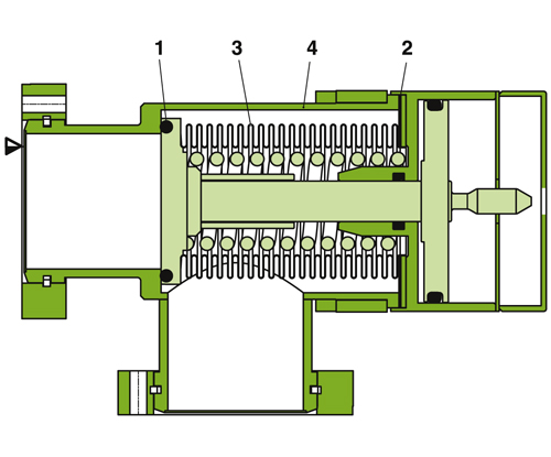 28.4 - UHV-Eckventil