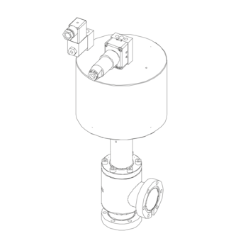 ITER Type 4 - UHV All-Metal Angle Valve
