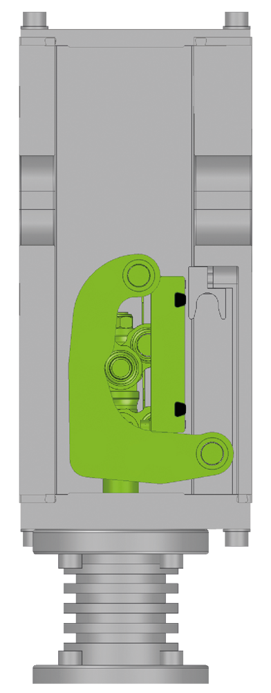 06.6 Large Transfer Valve / Insert / Door with SOLVAT - Open