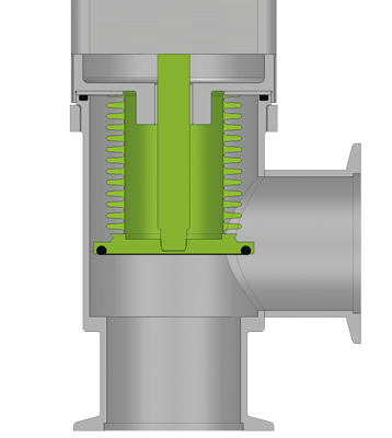 VAT 62.0 HVアングルコントロールバルブ - 開