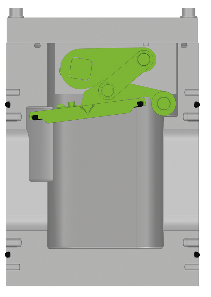 06.8 Large Transfer Valve / Insert / Door with FLAPVAT - Top installation