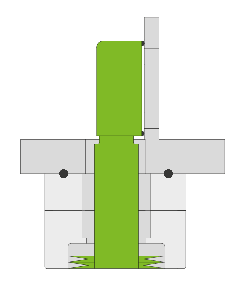 05.2 HV-Tranferventil-Insert mit L-VAT - Geschlossen